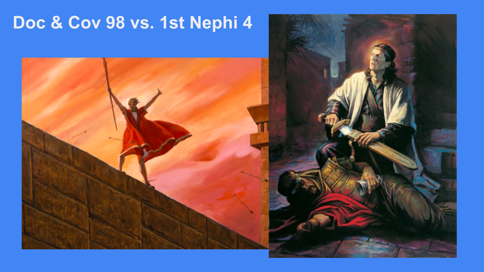 Righteousness vs. Justification